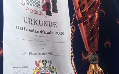 Schulschach – Erfolg im Ostfrieslandfinale