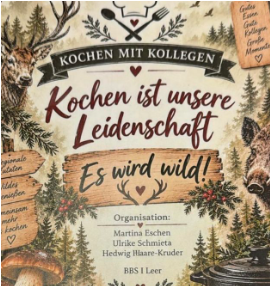 Kochen mit Kolleginnen und Kollegen – gemeinsam wird’s wild! 🍂🦌